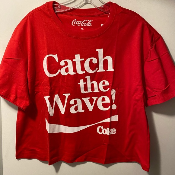⚫️ Coca Cola Catch the Wave tee - XL - cotton - Picture 2 of 6